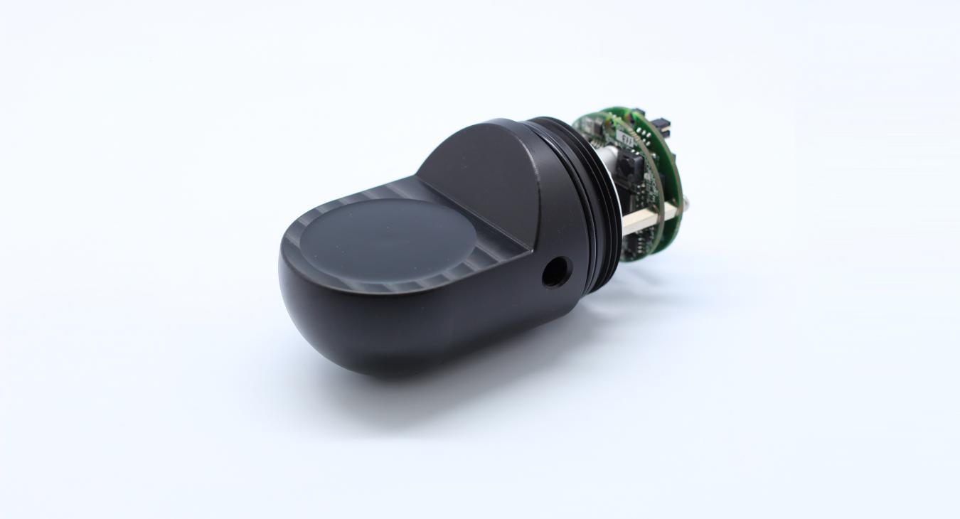 Hydroacoustic module for bore hole inspection